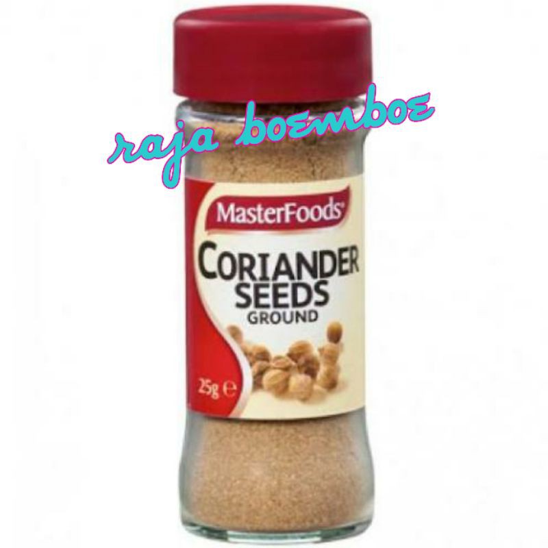 

Masterfoods Coriander Seeds Seed Ground Masterfood Biji Ketumbar Bubuk