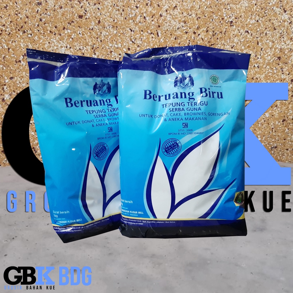 

Tepung Terigu Beruang Biru Sriboga 1 Kg