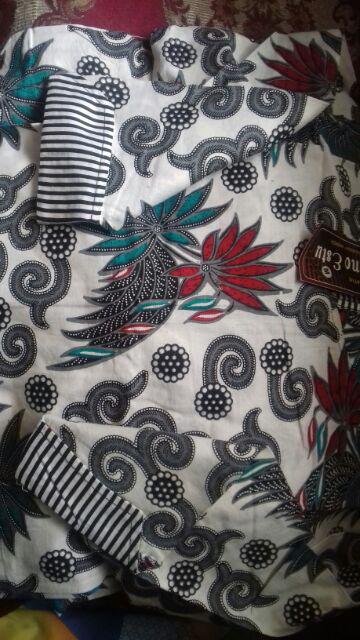 Tunik Batik Tradisional Butik S M L Xl Xxl Seragam