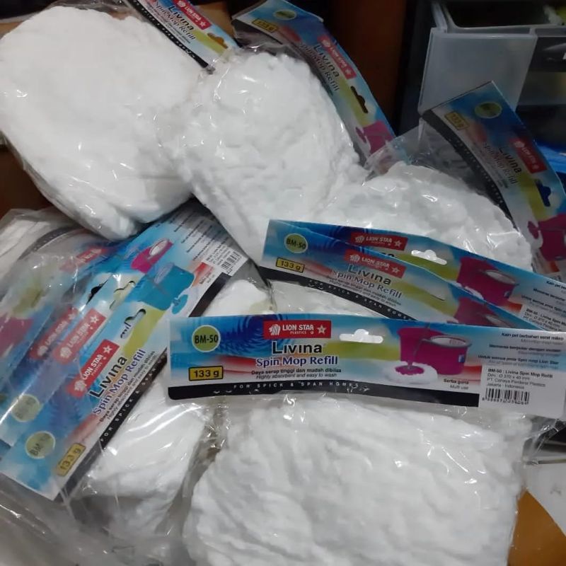Refill Spin Mop Livina Lion Star BM-50