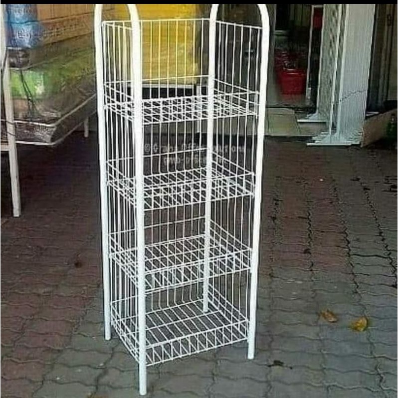 RAK CHIKI - RAK CIKI - RAK WARUNG SUSUN 4 JUMBO