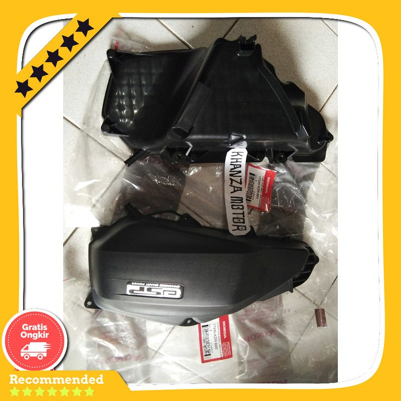 Spare Part Motor Box Dan Tutup Box Filter Saringan Honda Vario 125 Original Ahm