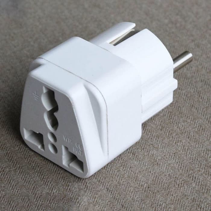 Steker Travel Adaptor / Steker Colokan Listrik 3 Lubang HMP