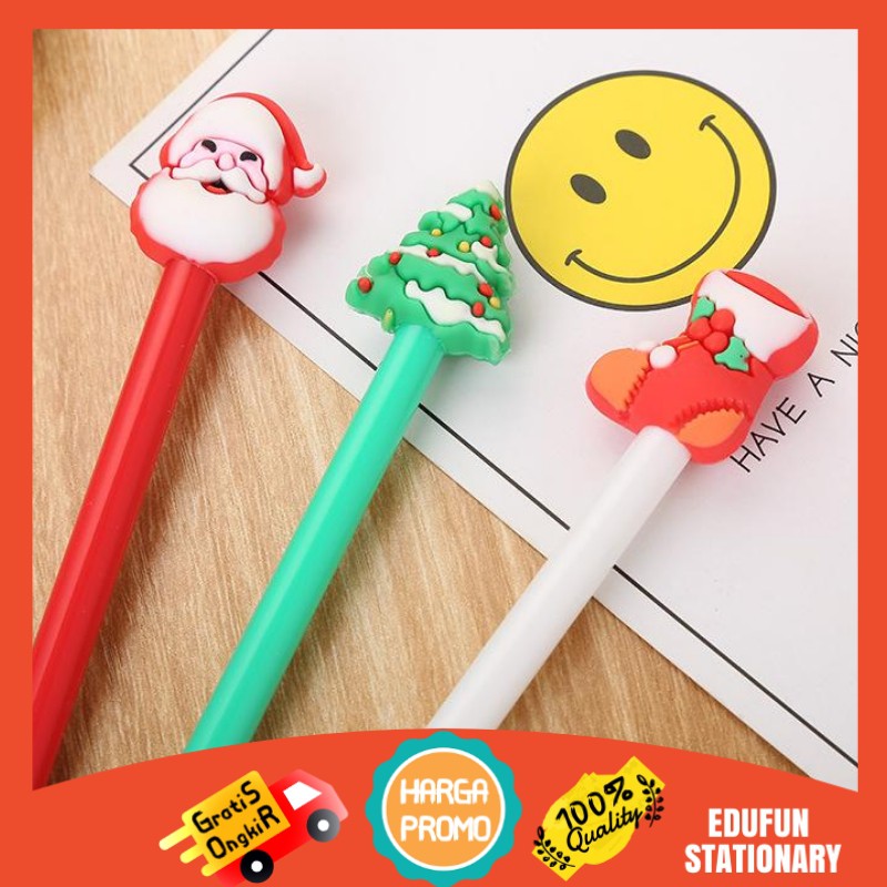 

Pena Unik Lucu Model Karakter Santa Claus