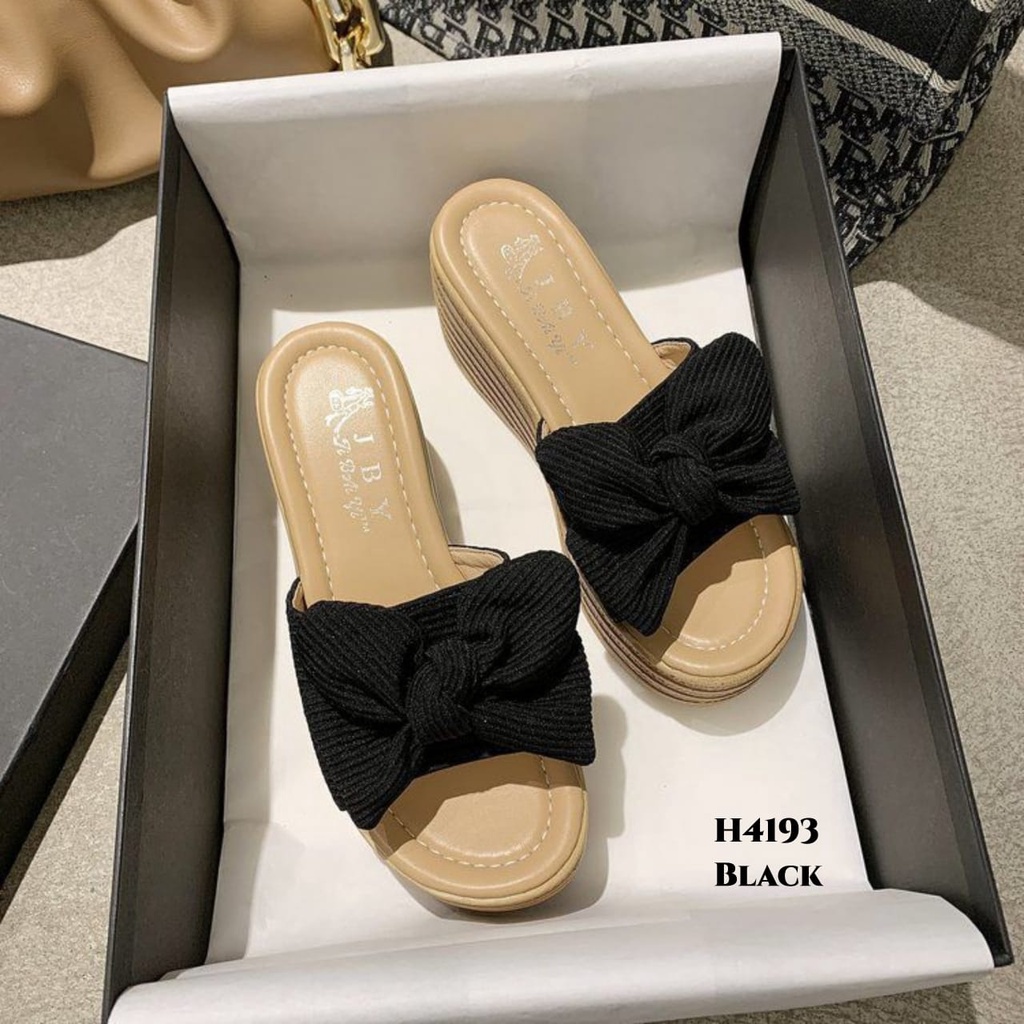 PRF Wedges sandals Ribbon H4193