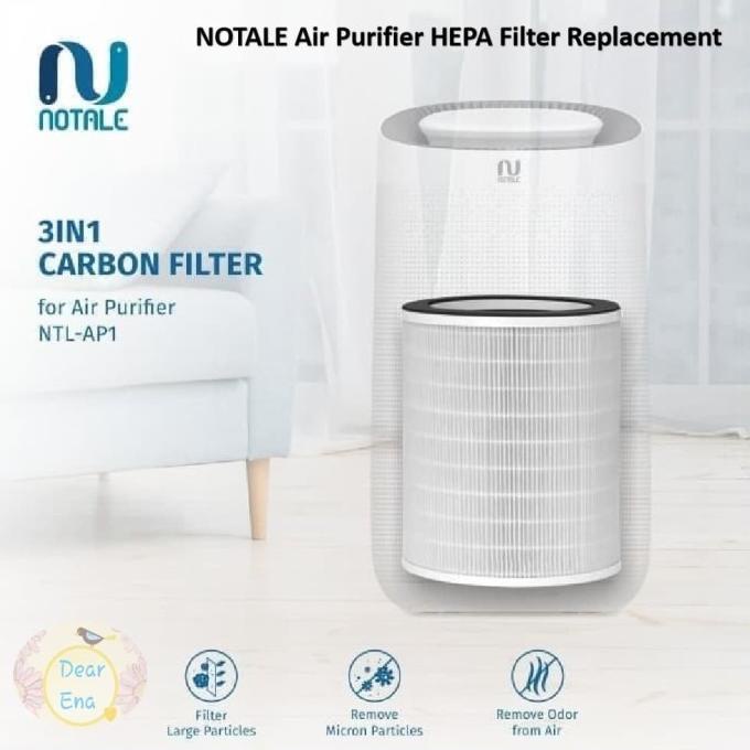 Notale Air Purifier Hepa Filter Replacement Ntl-Ap1