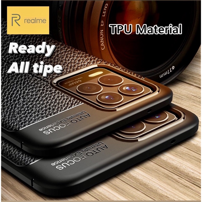 REALME SILLICON SILIKON SOFT CASE AUTO FOCUS CASING REALME 5 5i 5 PRO 6 6i 7 7i 8 8 PRO C2 C3 C11 C12 C15 C17 C20 C21 NARZO 3A NARZO 30 PRO