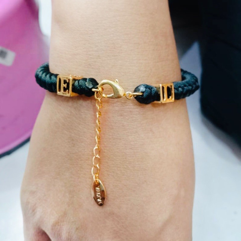 gelang nama //gelang wanita//perhiasan lapis emas //gelang