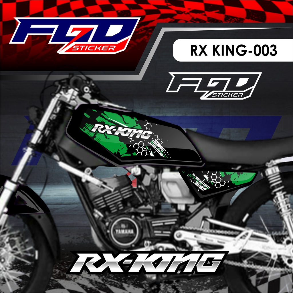 Striping Rx King - Stiker Variasi List Motor Rx King Graphic 003