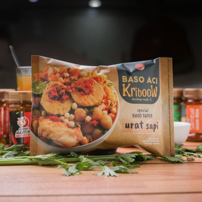 

Baso Aci Super Cabe Mercon Daging Wagyu Keju 205gr