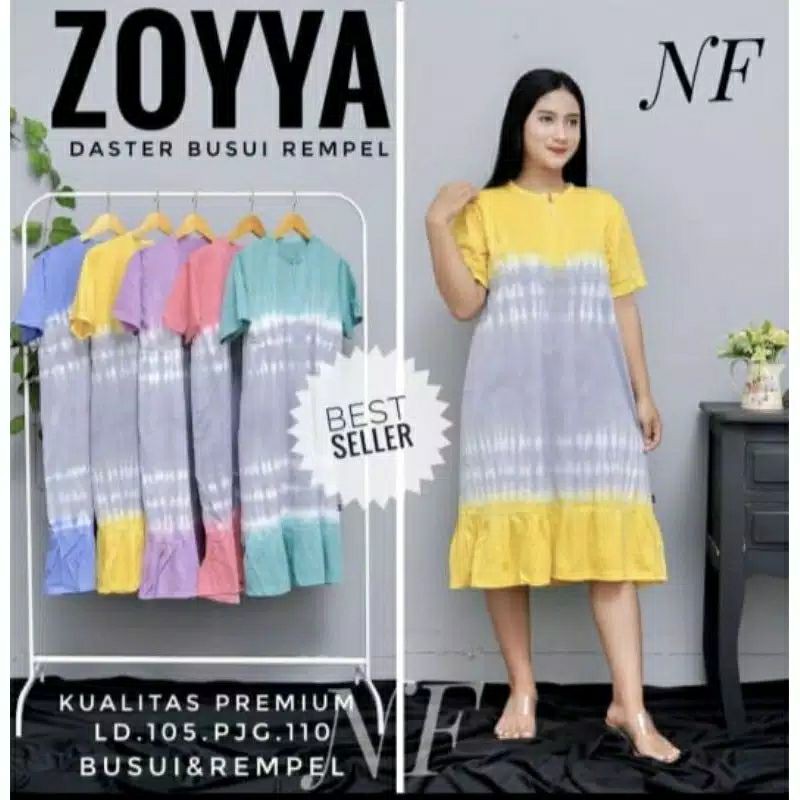 DASTER KAOS BUSUI ZOYYA RESLETING DEPAN