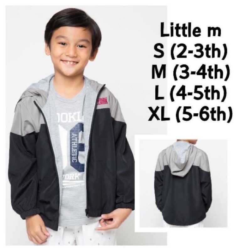 Jaket anak Little M cowok