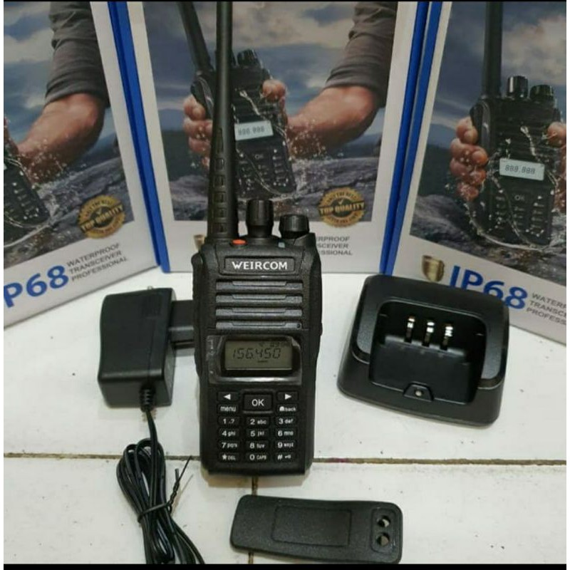 HT WEIRCOM WR 808 VHF 10WATT WATERPROOF IP68