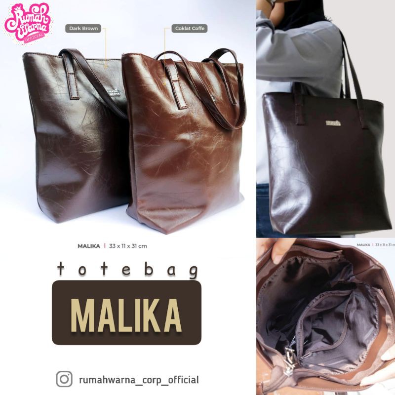 TAS TOTEBAG MALIKA RUMAH WARNA