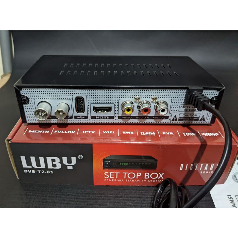 SET TOP BOX DVB T2 01 LUBY