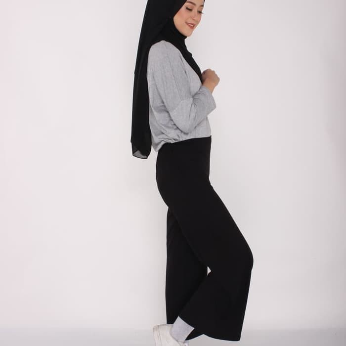 Celana kulot wanita bahan rayon spandek premium