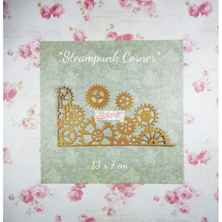 

Unik STEAMPUNK CORNER - Bahan Scrapbook Murah