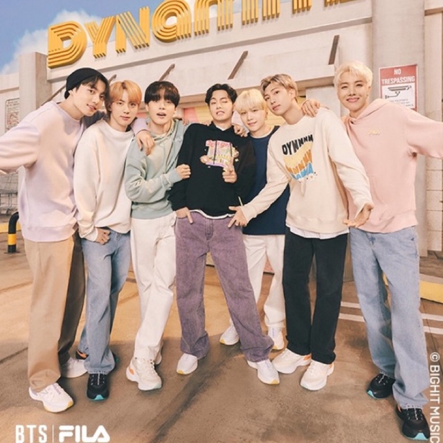 D P BTS FILA DYNAMITE