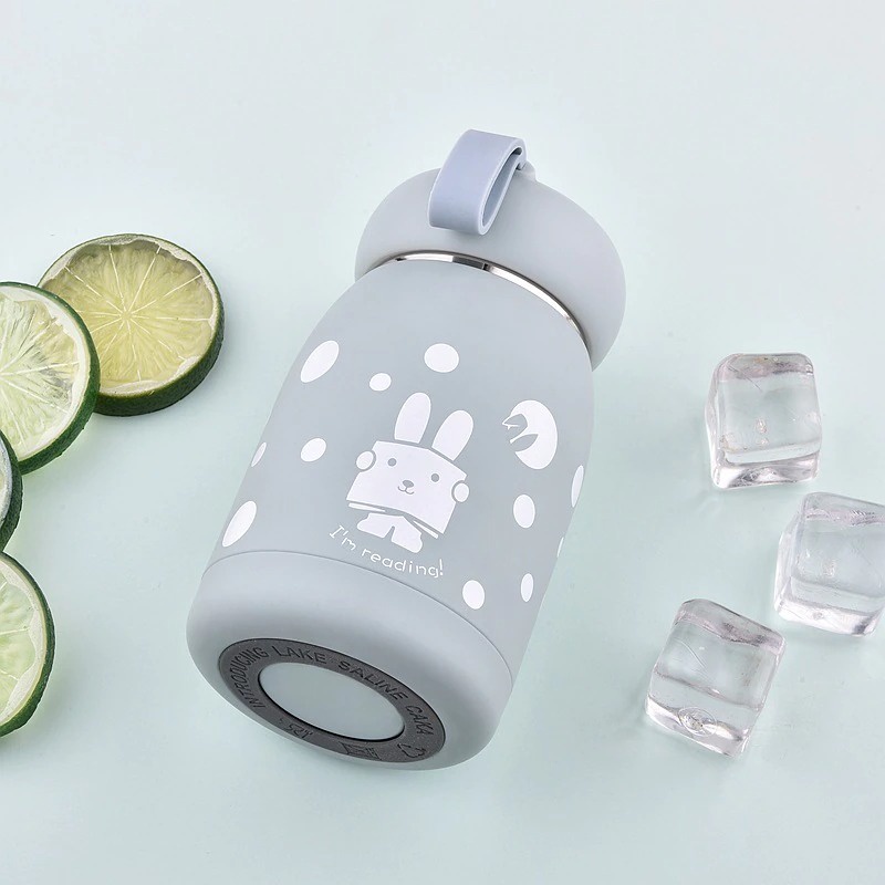 Botol Minum Termos Kopi Teh Susu Thermos Mini Tumbler Lucu Anak Dewasa Aestethic Cute Gift Bottle Stainless Steel - 320ml