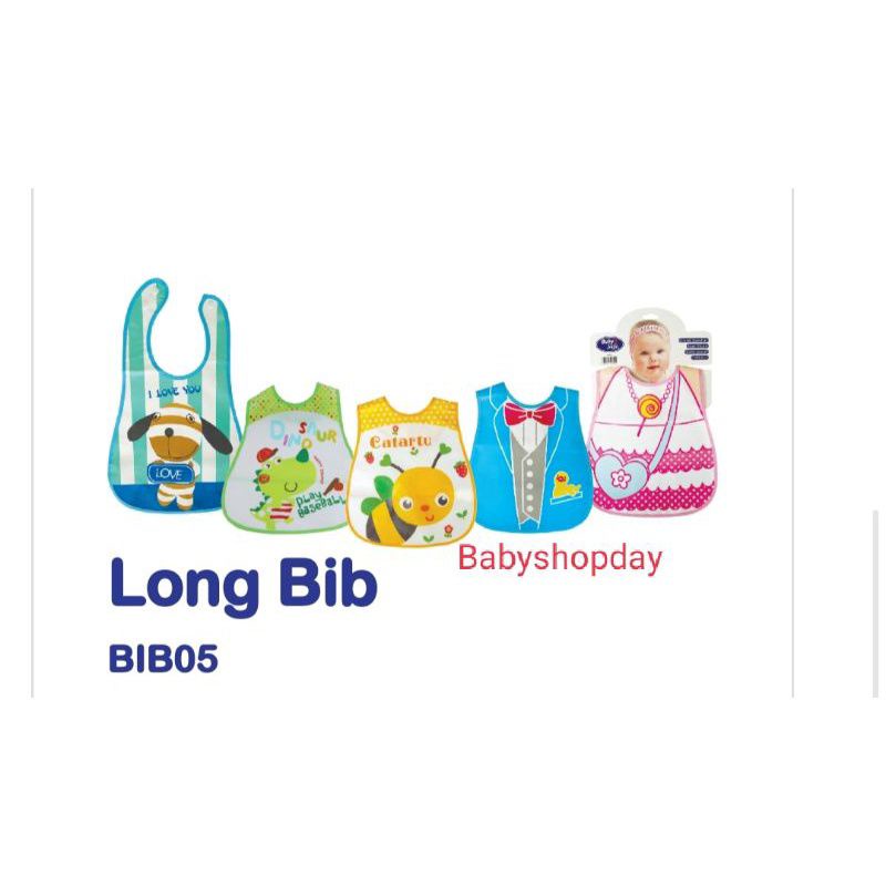 Celemek Makan BIB Baby Safe, BIB silicone, tatakan makan bayi Babysafe BIB02 BIB04 BIB05