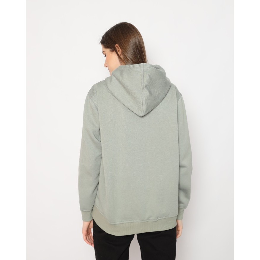 Outerwear Pria Erigo Hoodie Gail Fleece Pastel Green