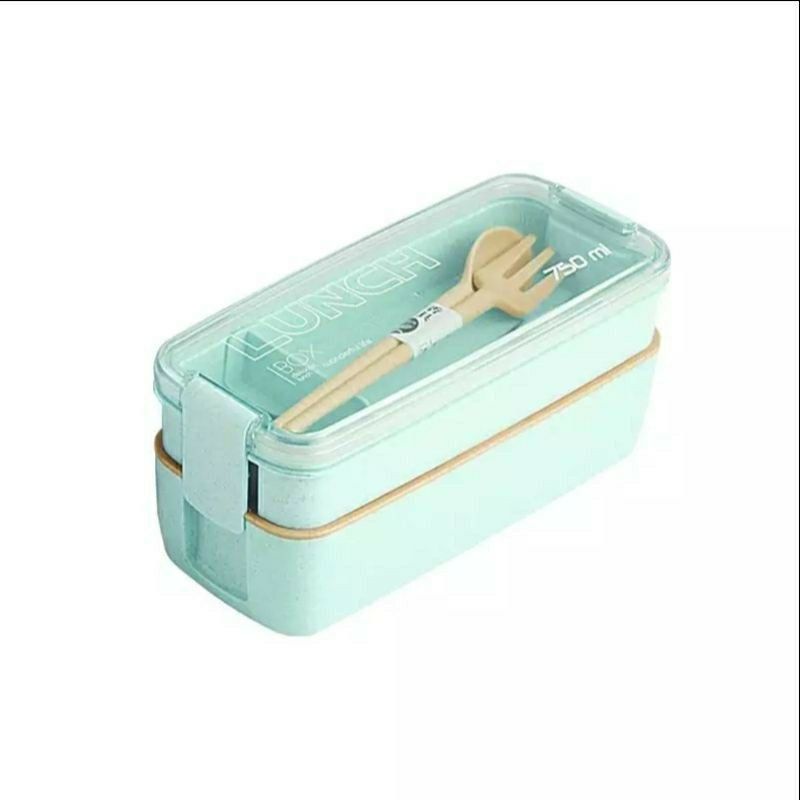 MURAH !! LUNCH BOX 2 Susun | Kotak Bekal