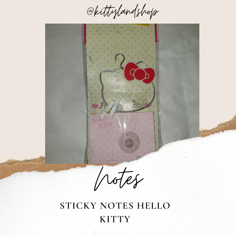 

NOTES HELLO KITTY / NOTES / STICKY NOTES