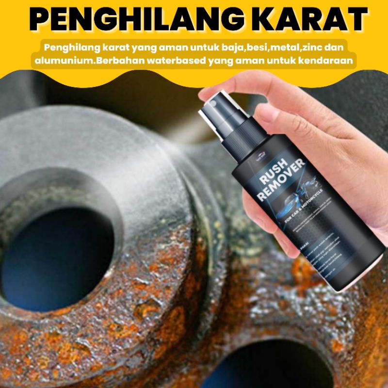 [COD]Penghilang Karat Cepat/Cairan Penghilang Karat/Obat Penghilang Karat Mobil/Penghilang Karat Bes
