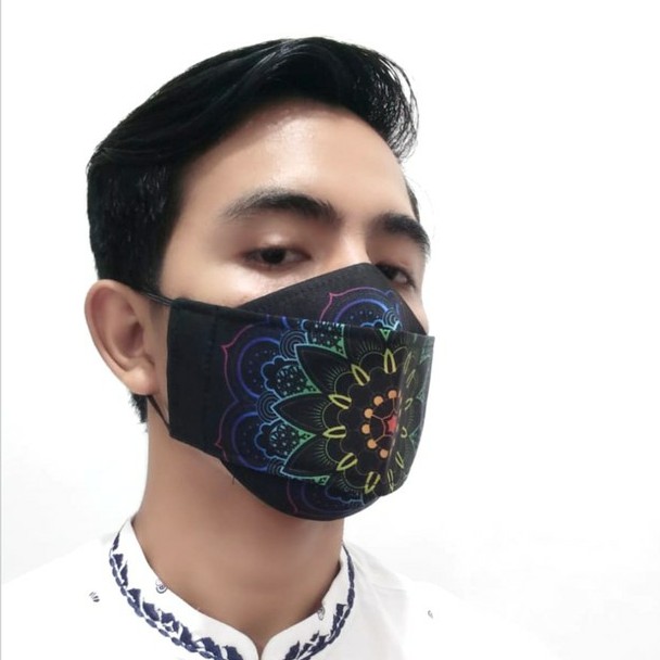 Masker Kain 3D EVO Islamic Edition 3PLY