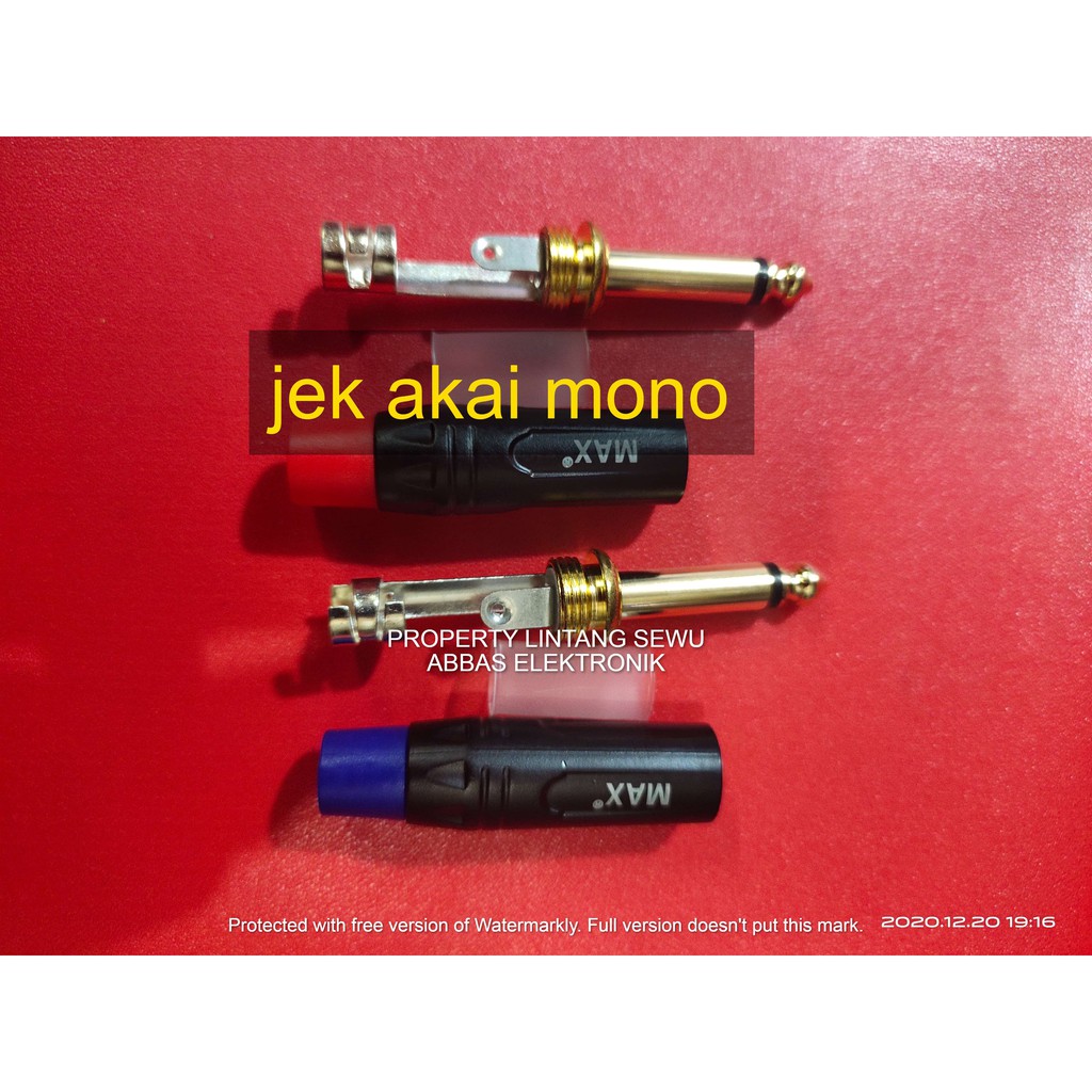 jek mic akai gitar keyboard mono max kualitas bagus