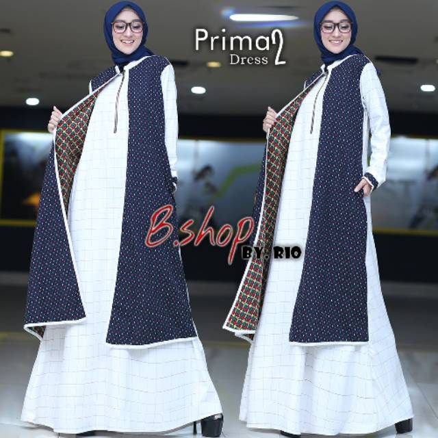 CUCI GUDANG GAMIS PREMIUM Prima 2 dress by B shop