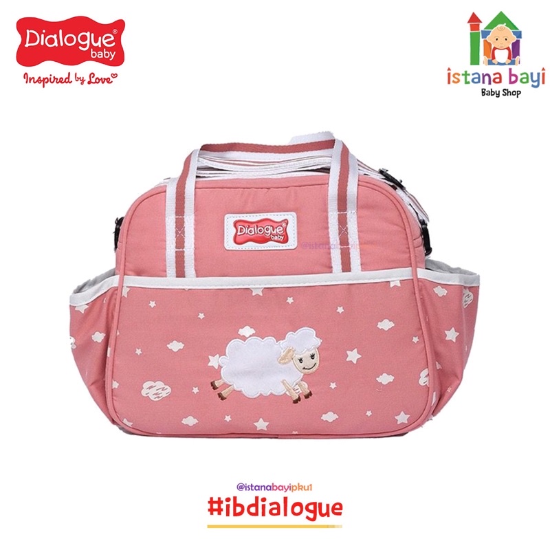 Dialogue Baby Tas Besar + TBS Baby Sheep Series DGT7312 / Tas Perlengkapan Bayi