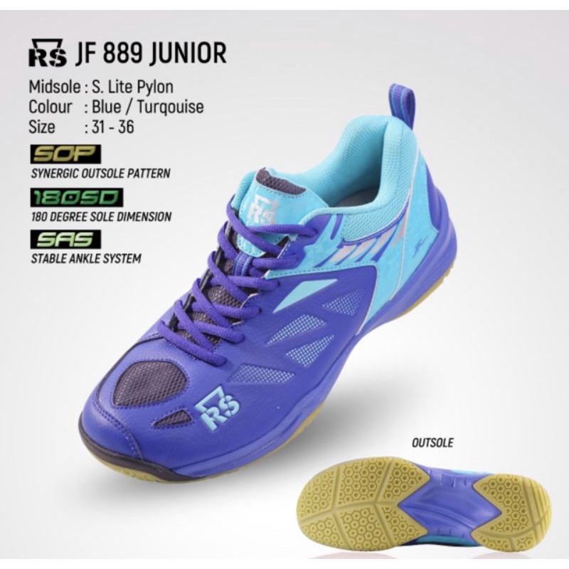 SEPATU BADMINTON RS JUNIOR