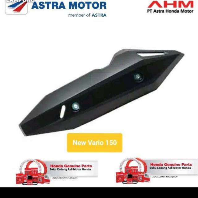 Tutup cover knalpot new vario 125/150 led 2018 ori ahm