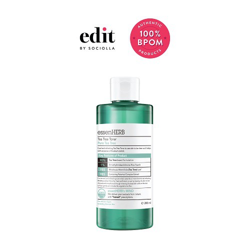 

EssenHerb TEA TREE Toner - size: 200 ml - Edit by Sociolla