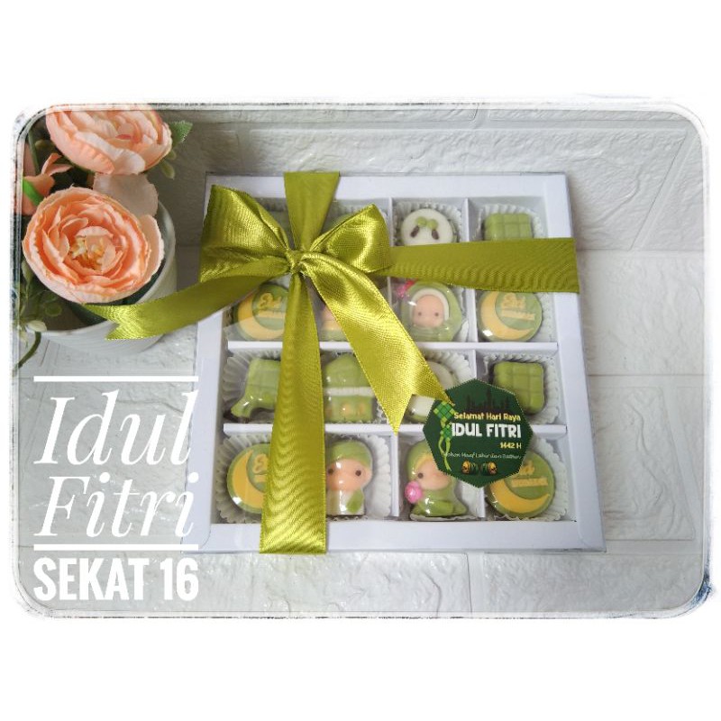 

Coklat cokelat box 16 Lebaran Idul Fitri