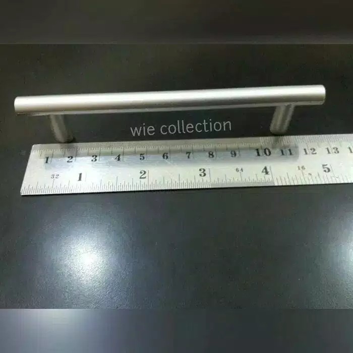 Handle  Laci Dan Lemari Model Pipa Minimalis 8mmx96mm / Tarikan Plastik Pipa Minimalis