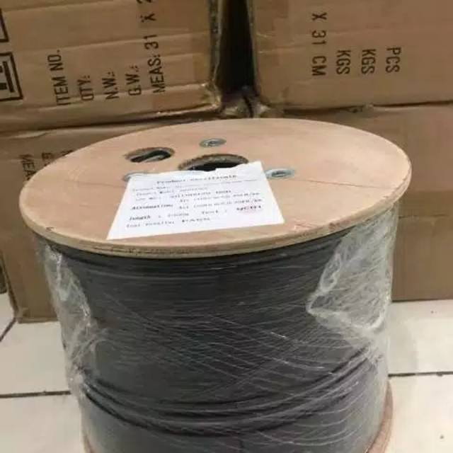 dropcore ftth 2core / dropwire 2core / kabel optik 2core 1000M