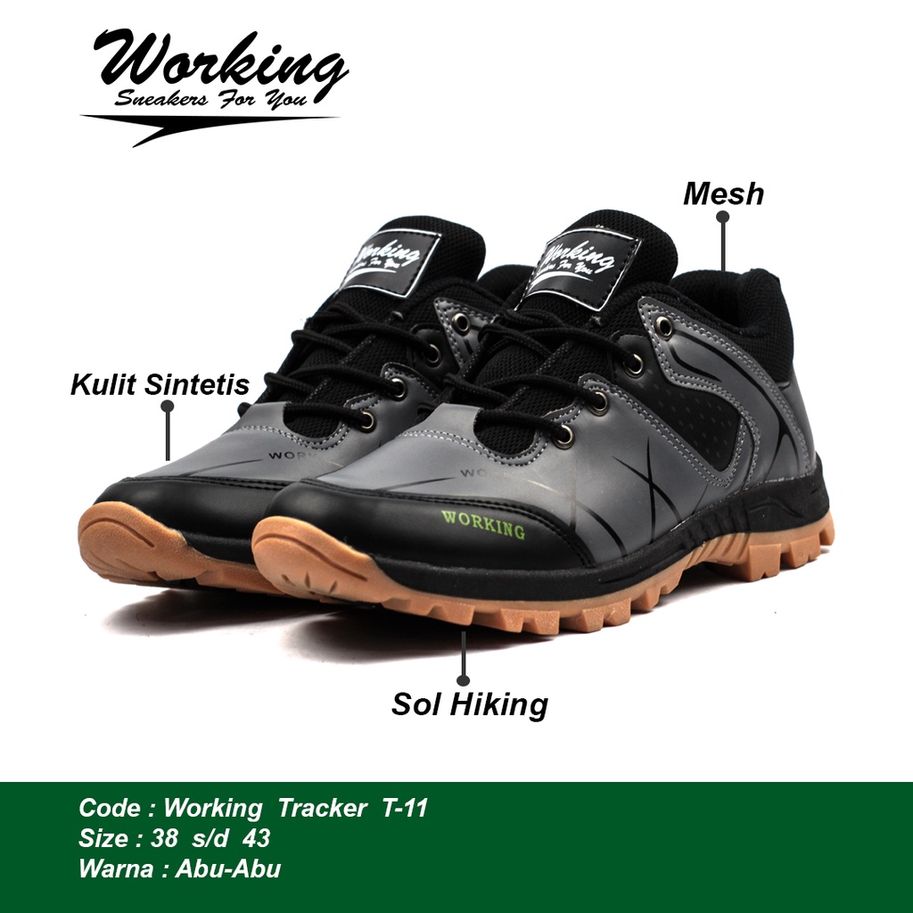 Working Sneakers For You Sepatu Hiking Anti Air T-11