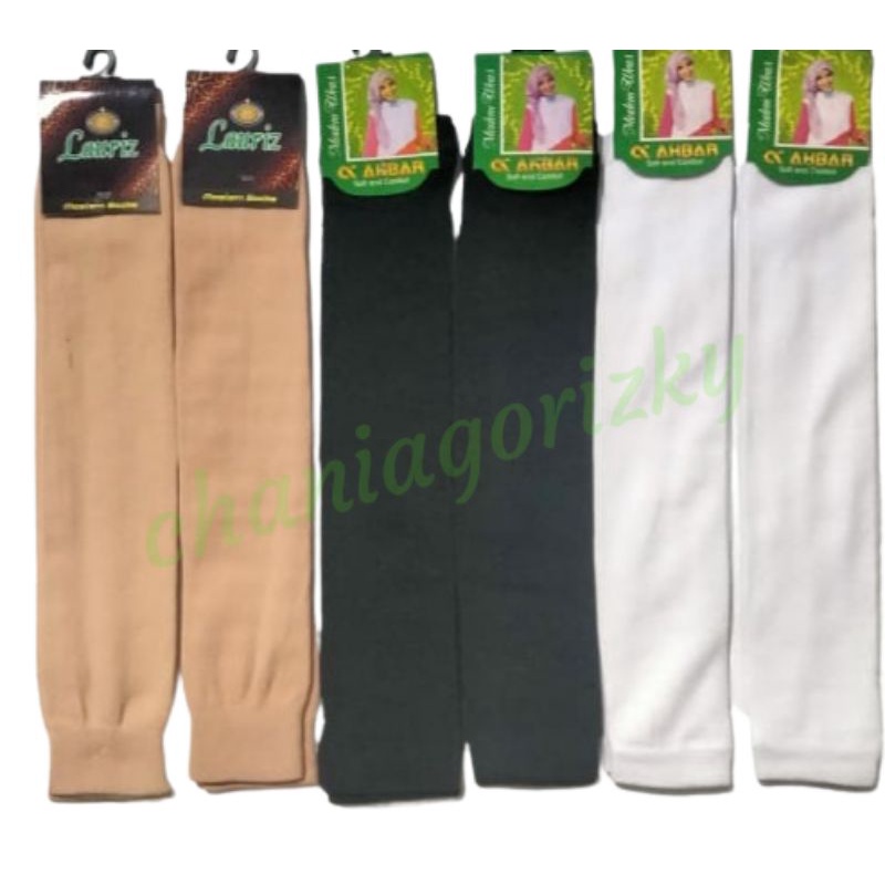 MANSET TANGAN/HANDSOCK POLOS BAHAN NILON UNTUK PRIA/WANITA ISI 3 PASANG