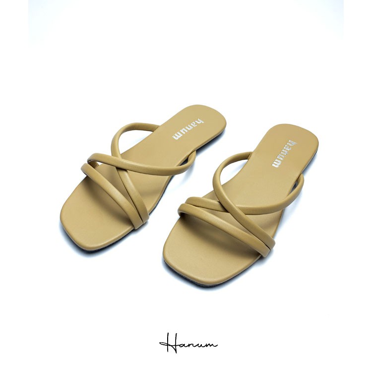 Hanum - Sandal Wanita Flat Slip Hanum HS03