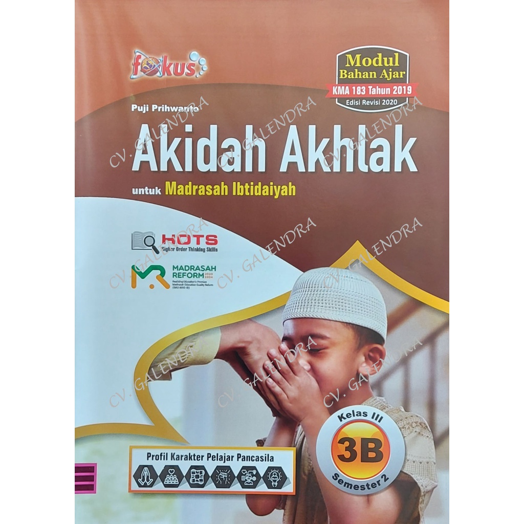 Lks Fokus Akidah Akhlak  SD/MI Kelas 3 Semester 2