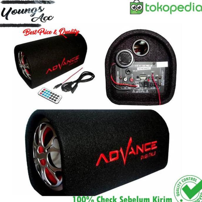 MURAH Speaker Advance T-101KF Karaoke - Hitam