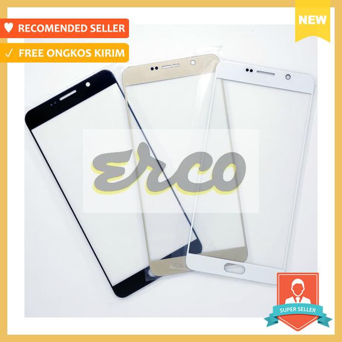 Lcd handphone - kaca lcd / kaca depan / outer glass samsung galaxy note 5 n920 - komponen handphone