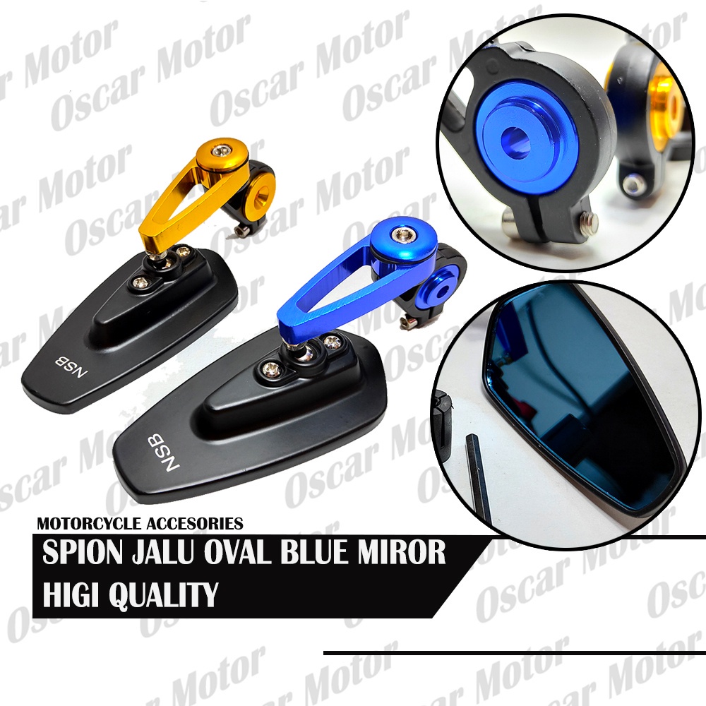 SPION JALU OVAL LIPAT BAR END TEKUK NMAX PCX ADV AEROX VARIO BEAT SCOOPY motor