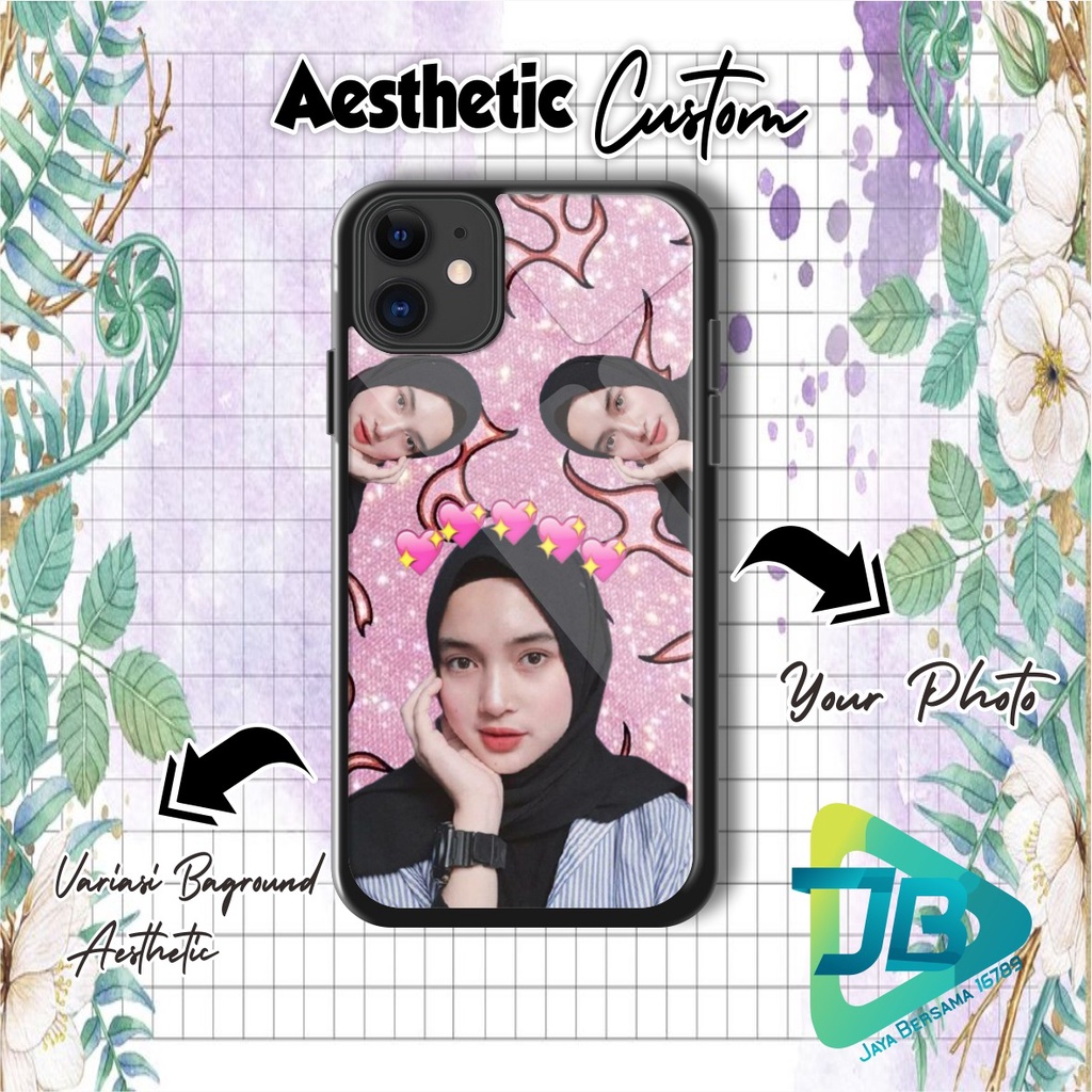 HARDCASE 2D GLOSSY AESTHETIC CUSTOM OPPO VIVO XIAOMI SAMSUNG REALME IPHONE ALL TYPE JB4845