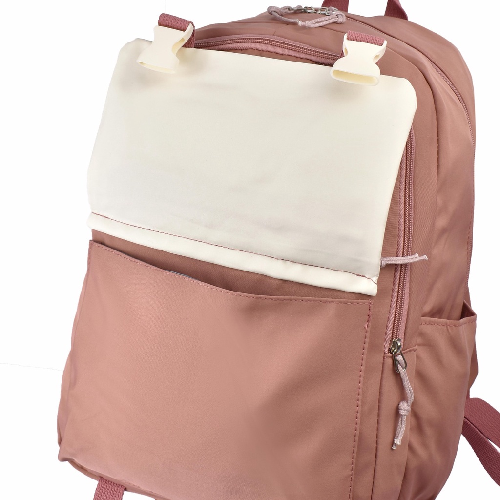 (RF) Tas Ransel Polo Hiero N53002 Ransel Sekolah Wanita Backpack Casual Tas Punggung Fashion