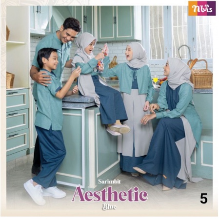 SARIMBIT NIBRAS AESTHETIC BLUE / SARIMBIT NIBRAS FAMILY