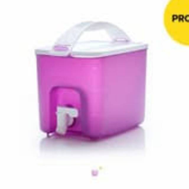 CLICK TO GO BEVERAGE DISPENSER TUPPERWARE  1pc