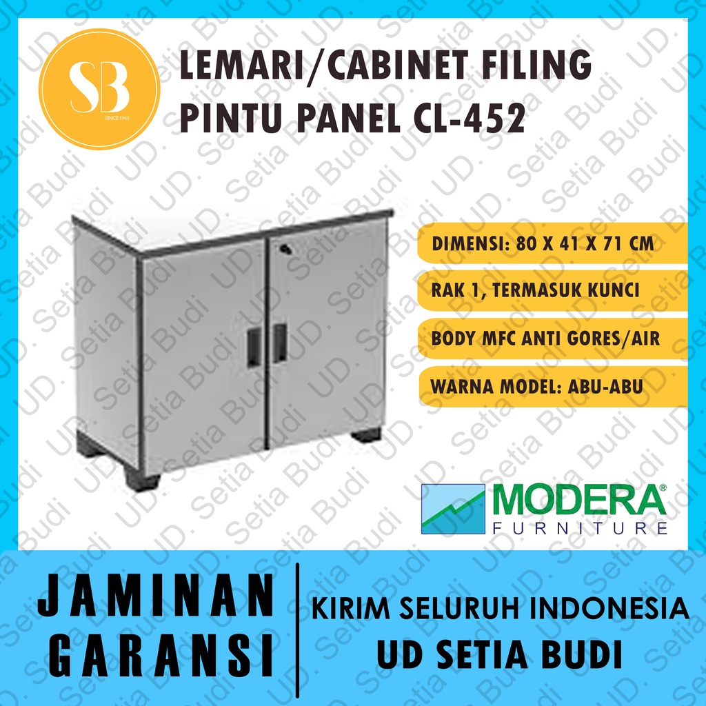 Lemari Arsip / Filing Cabinet + Pintu Modera  CL-452 M-Class